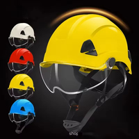 HBC CE Casque de génie électrique Splash Guard Styles Construction légère Anti Smash Hard Hats Casque de sécurité industrielle