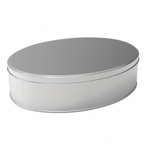 Caja de Dulces Ovalada Kontensan L468 de 1.50 Litros, 247x175mmxH90mm, con Tapa Deslizante - Product Image 2