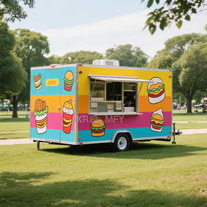 Street Mobile Kitchen Pizza Concesión Bar Comida Remolque Tacos Camión Restaurante Camión de comida con cocina completa - Product Image 5