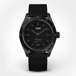 Relojes Automáticos de Buceo de Acero Inoxidable Totalmente Negros de 40 mm, Relojes Automáticos de Pulsera para Hombre con Superluminosidad Negra TOTALMENTE NEGRO - Product Image 1
