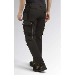 DIADORA UTILITY-702,178757-75135/M Pantalón gris asfalto rendimiento nylon-poliéster elástico-PANTALÓN DE TRABAJO EAN 8032521942554 - Product Image 3