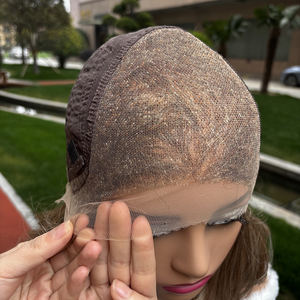 Perruques Sans Colle à Lacet Frontal 13x5 en Cheveux Synthétiques Naturels Frisés Longs Ondulés Kanekalon Futura Vente en Gros Julianna - Product Image 5