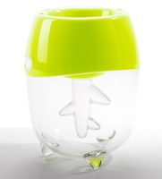 922 Réservoir Rond en Plastique de 1L, Multi-usages, Durable et de Qualité, Écologique, pour Poissons et Crevettes, Aquaponie pour Maison et Bureau - Vente Chaude