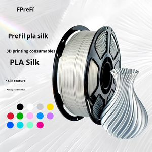 Filament PLA Soie Monochrome Argenté 1KG pour Imprimante 3D FDM – Consommables d'Impression 3D Soie Couleur Unique - Product Image 1