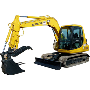 รถขุดขนาดเล็ก Komatsu PC60 มือสอง ขายดี เครื่องยนต์ดีเซล 6 ตัน แบบตีนตะขาบ - Product Image 6