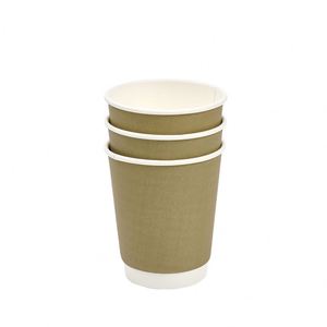 Vaso de Papel para Café de Doble Pared, Biodegradable, Ecológico, Desechable, de 16 oz, con Logotipo Personalizado Impreso - Product Image 2