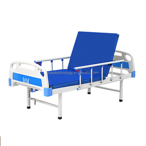 Cama de Hospital Manual de Alta Calidad I Care con Barandillas Laterales de ABS y Mesa Sobre Cama para el Hogar y Hospital - Product Image 6
