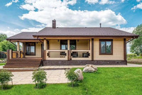 Chambre en bois préfabriquée à 2 étages en acier léger économique d'autorisation de marque pour immeuble de bureaux Villa salon petite maison