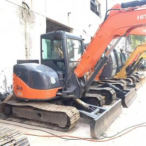 Excavadora Pequeña Usada Original Hitachi ZX65U con Motor Hyundai, Certificación CE, Componentes Principales Disponibles, Año 2025, en Venta - Product Image 1