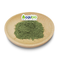 Poudre d'alfalfa biologique certifiée marque privée, extrait végétal, poudre verte