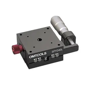 Ultra-Precision Manual Linear Motion Stages With Cross-Roller Guides Driven By Micrometers For Optics Instruments