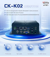 Mini PC Intel Core de 4.ª/5.ª/6.ª/7.ª/7.5.ª Generación, 2x LAN Gigabit, DP, Pantalla Dual, DDR4, 12V DC, Computadora Industrial