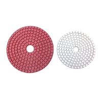 Tampons de polissage diamantés à liant résineux de haute qualité 4'' 100mm pour béton, pierre, marbre, granit et sols