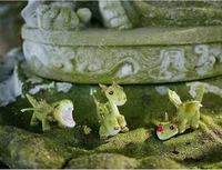 2025 Miniature Fairy Garden Terrarium Mini Dragon jouant avec une statue de coccinelle