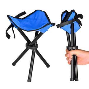 QM Ultra-lightweight Outdoor Folding Tripod <b>Stool</b> <b>Portable</b> Leisure Fishing Chair Convenient Camping Chair - Product Image 4