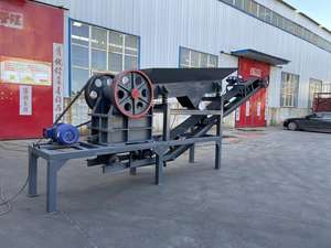 200 Jaw Crusher 15 Tons Per Hour Mobile Stone Crusher with <b>AC</b> Motor High Efficiency <b>Portable</b> Crushing Machine - Product Image 5