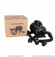 Pompe à air portable 1600W pour arche gonflable, ballon et présentoir d'événements, alimentation CA 110V 220V