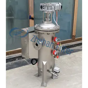 industrial hydraulic automatic self-cleaning filter suction scanning brush screen for sea water sewage