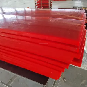 90A Polyurethane Scraper Blade Sheet Conveyor Belt Cleaner/Scraper Essential Material Handling Equipment Parts