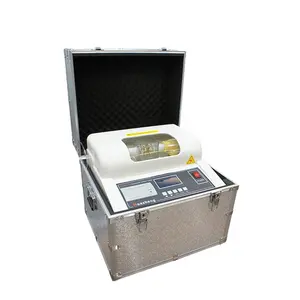 HZJQ-N1B Automatic Insulation Oil Dielectric Strength Test Meter Transformer Oil BDV Measuring Equipment 100 kV