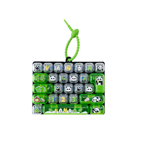 Jouet anti-stress mignon Panda Mini 26 touches Push <span class=keywords><strong>Pop</strong></span>, porte-clés, pendentif de sac Panda Squish, jouet anti-stress en gros - Product Image 5