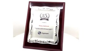 Indian Supplier Elegant Silver Scroll Plate <b>Plaque</b> for <b>Metal</b> Scroll Frame and Timeless Engraving Available for Worldwide Supply - Product Image 3