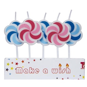 <span class=keywords><strong>Bougie</strong></span> joyeux anniversaire en forme <span class=keywords><strong>de</strong></span> dessin animé, <span class=keywords><strong>de</strong></span> qualité alimentaire, offre spéciale - Product Image 3