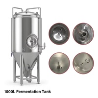 Bestway-Cassman SUS304 3000L, distillateur conique, appareil pour brasserie de bière
