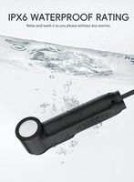 Accessoires de toilette : Douchette bidet électrique portable, pulvérisateur d'eau manuel, Shattaf pour salle de bain, voyage et douche extérieure