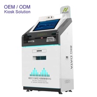 21.5 pouces mutil fonction Smart Teller Machine Terminal de paiement de kiosque bancaire Cash Reycycler Équipement financier