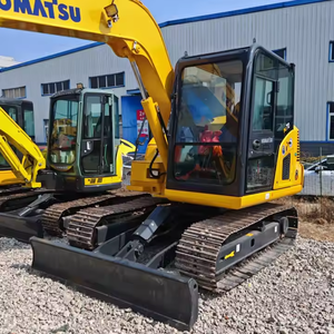 Komatsu เครื่องขุดดินไฮดรอลิก7ตันมือสอง PC70ขุดตีนตะขาบพร้อมมอเตอร์หลักและเครื่องยนต์ - Product Image 4