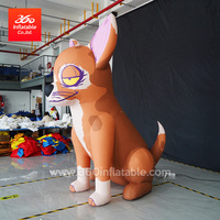 Gonflables pour chien géant, publicité personnalisée, modèle animal de dessin animé, mascotte pour chien, gonflables pour décorations gonflables