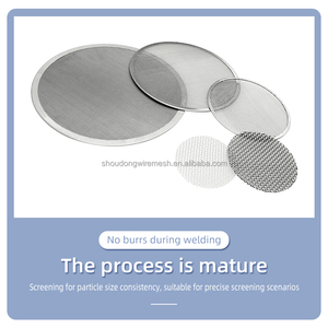 Tấm Màn hình lọc bằng thép không gỉ <span class=keywords><strong>316</strong></span> với bọc cạnh cho bộ lọc chất lỏng sử dụng thành phần thiết yếu cho bánh răng động cơ bơm - Product Image 4