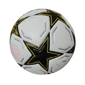 Ballon de football thermocollé de haute qualité taille 5, en cuir PU, pour matchs, vente directe fabricant pour sports d'équipe - Product Image 2