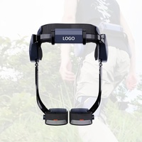 Escalade en montagne, randonnée, escalade d'escalier, exosquelette, marche assistée par robot portable