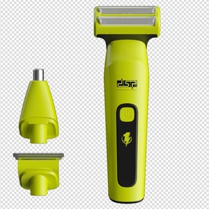 Afeitadora Eléctrica Profesional 3 en 1 para Hombre, Recargable, con Recortador de Vello Nasal y Cabezal de Afeitado para Uso Doméstico - Product Image 1