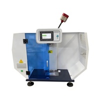 Máquina de Prueba de Impacto de Viga en Cantilever con Pantalla Digital, Probador de Resistencia al Impacto de Plástico y Cerámica Izod Charpy