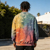 Sweat à capuche unisexe ample et épais en molleton brodé, écologique, streetwear, haute qualité, 100% coton French Terry, coupe carrée courte et lourde