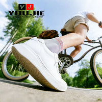 Manchon de soutien de cheville Youjie en gel tricoté 3D, respirant et compressif, pour le sport et la physiothérapie