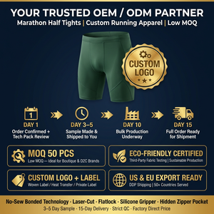 Shorts de course à compression légers et respirants, taille haute, doublés, extensibles, pour athlétisme, <span class=keywords><strong>fitness</strong></span>, hommes et femmes - Product Image 3