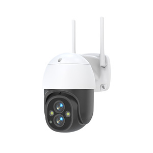 Caméra de surveillance extérieure étanche PTZ avec zoom optique 10x, vision nocturne, interphone vocal et détection intelligente - Product Image 1