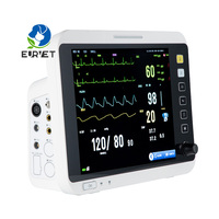 Système de surveillance vétérinaire EURVET Portable ECG NIBP SpO2, moniteur multiparamètres de fréquence cardiaque et de SpO2 pour animaux