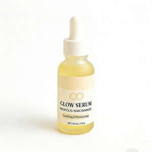 Propolis and Niacinamide Face Serum with Glycerin Whitening and Age-Fighting Ingredients Improves Skin Tone and Shrinks Pores - Product Image 2