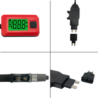 Testeur de courant numérique automobile, analyseur de fusibles de voiture, testeur de courant automatique, testeur de circuit, outil de diagnostic LCD pour véhicules