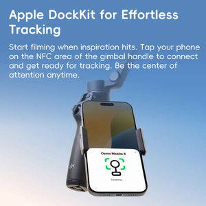 DJ Osmo Mobile 8 Handheld Gimbal <b>Stabilizer</b> Native Tracking with Audio Lighting Seamless 360 Pan Rotation Every Angle - Product Image 2