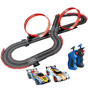 Juego de ranuras de escala 1/43, diferentes circuitos de <span class=keywords><strong>carrera</strong></span>, pista de carreras eléctrica de doble carril - Product Image 2