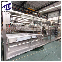 Machine d'abattage de volailles automatique Maisheng haute productivité 1000 bp/h avec moteur 220V/380V pour la transformation de la volaille