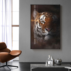 <span class=keywords><strong>Tigre</strong></span> León pared arte colgante pintura sala <span class=keywords><strong>de</strong></span> estar Fondo pared decoración <span class=keywords><strong>Tigre</strong></span> salvaje <span class=keywords><strong>blanco</strong></span> y negro animal mural pintura - Product Image 3