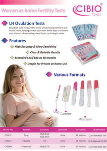 <span class=keywords><strong>Test</strong></span> <span class=keywords><strong>de</strong></span> <span class=keywords><strong>grossesse</strong></span> HCG urinaire à bandelette pour auto-<span class=keywords><strong>test</strong></span>, certifié CE ISO 510K, en plastique, vente chaude du fabricant - Product Image 4