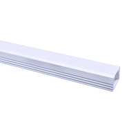 Profilé en aluminium pour bande LED, sur mesure, en extrusion 6063, encastré ou monté en surface, pour éclairage LED le plus vendu